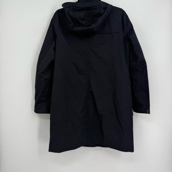 MICHAEL Michael Kors Toggle softshell Coat Navy Blue Cotton-Blend Size Medium - Picture 8 of 9